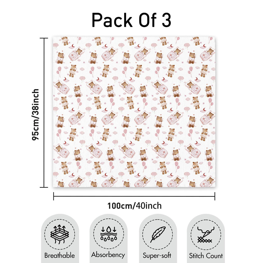 GLLQUEN BABY muslin swaddle blanket used as stroller sunshade or cover