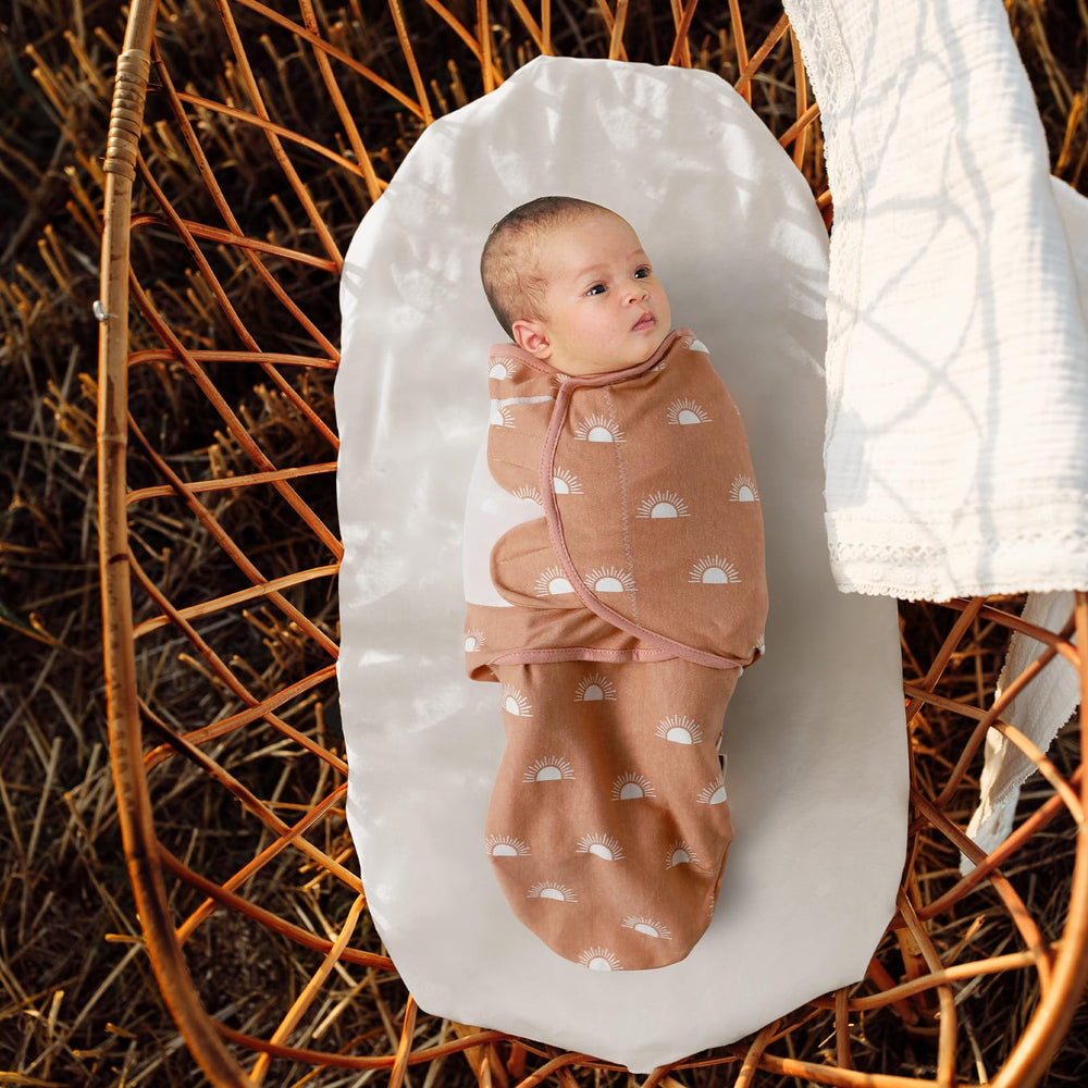 GLLQUEN BABY 22x26 inch swaddles provide ample, breathable coverage.