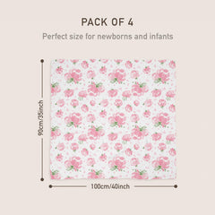 GLLQUEN BABY moisture-absorption swaddle for quick drying.