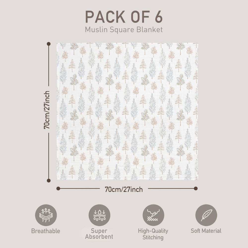 GLLQUEN BABY swaddle blanket texture, lightweight and soft for newborns