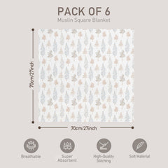 GLLQUEN BABY swaddle blanket texture, lightweight and soft for newborns