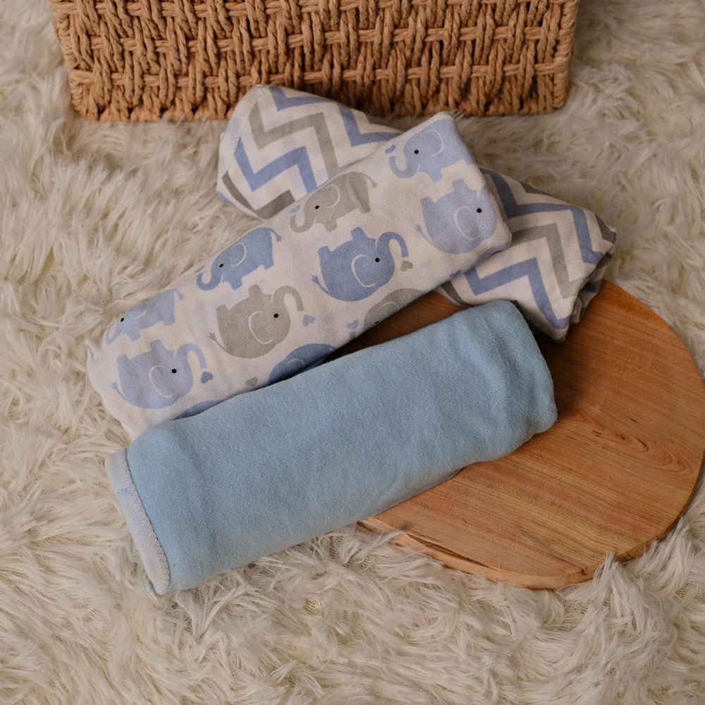 GLLQUEN BABY swaddle gift-ready packaging, perfect baby shower option.