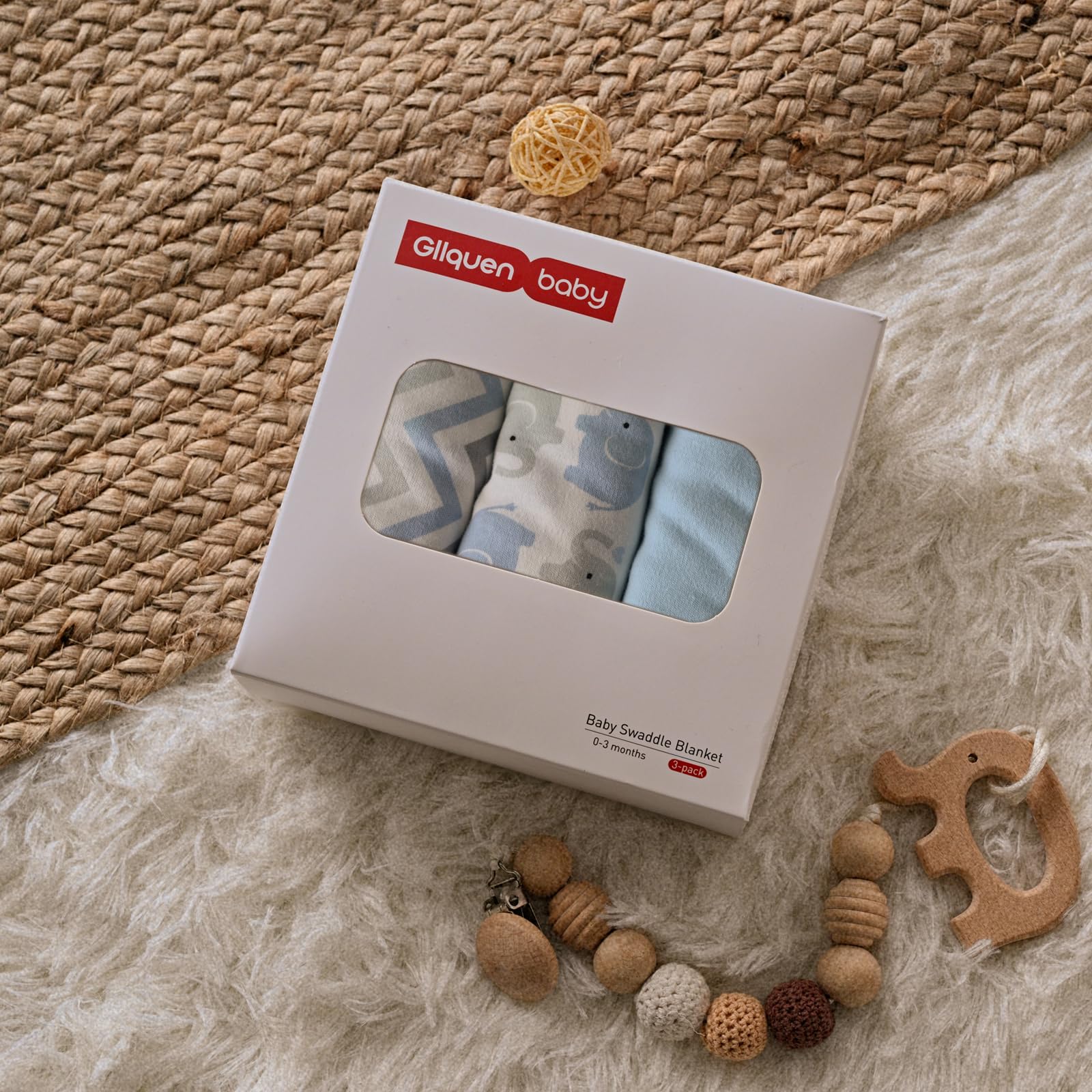 GLLQUEN BABY swaddle sack machine washable image, simple care routine.