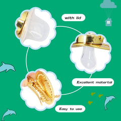 GLOGLOW Anti-dust cover protects the pacifier when not in use.