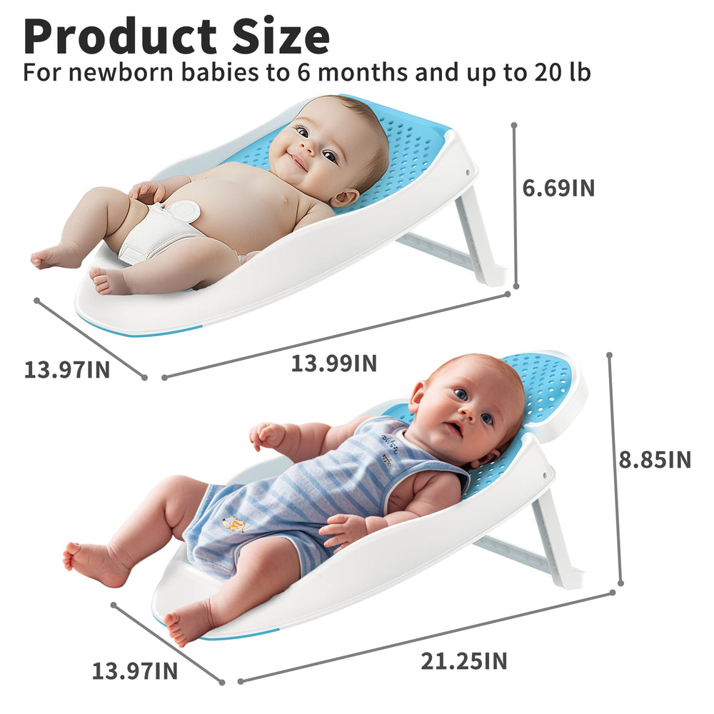 GloTika tub support is portable for quick setup in any bath.