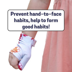 Close-up of adjustable wrist strap ensuring secure wear during sleep and play.
