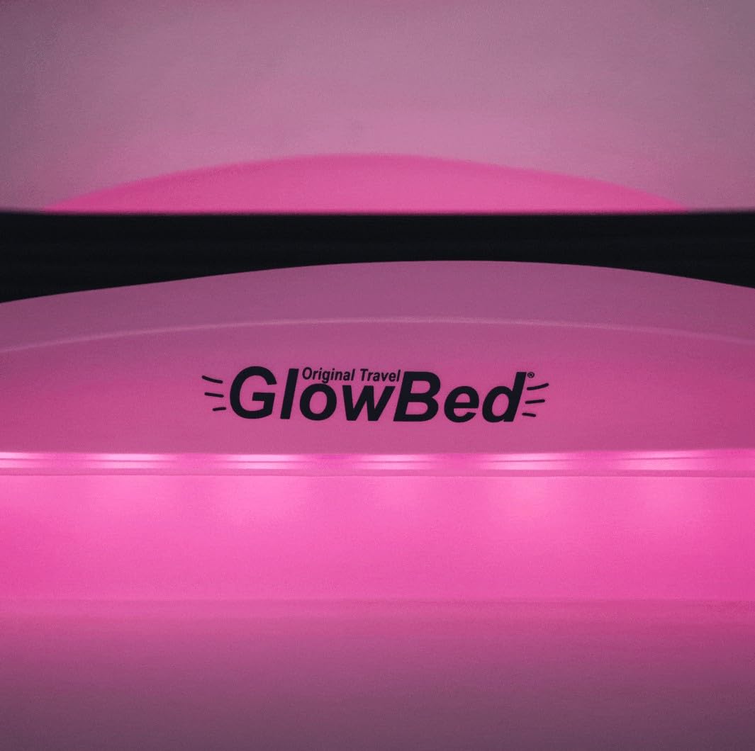 GLOWBED sleepover-ready setup adds excitement to overnight visits.
