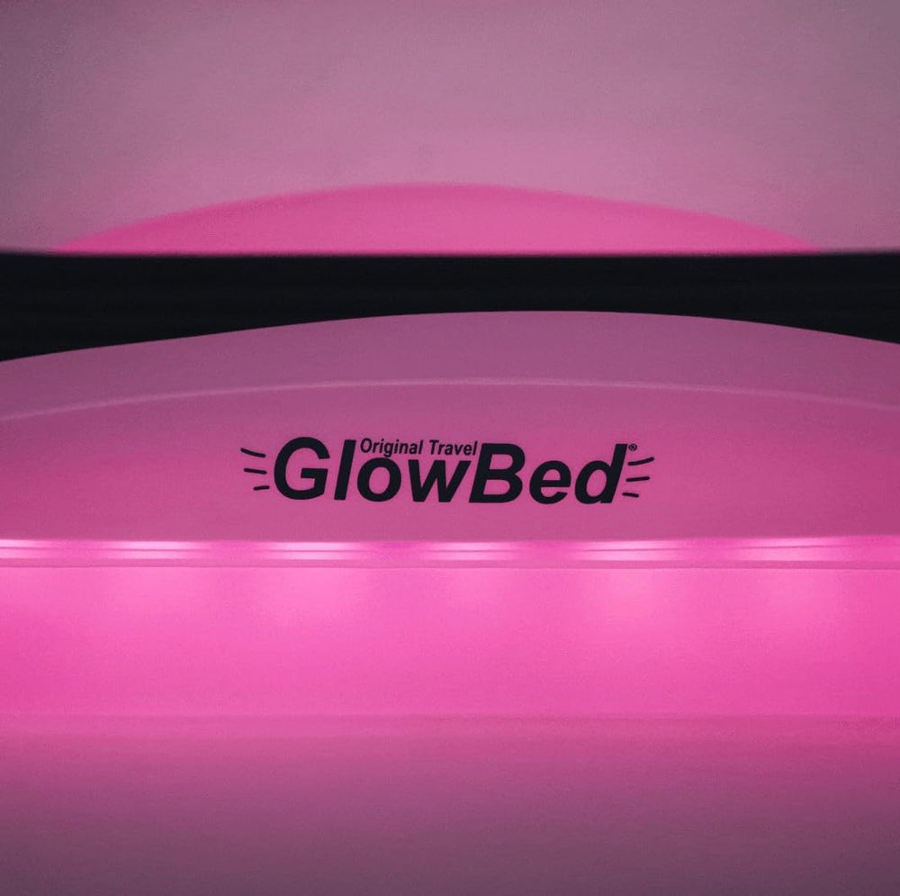 GLOWBED sleepover-ready setup adds excitement to overnight visits.