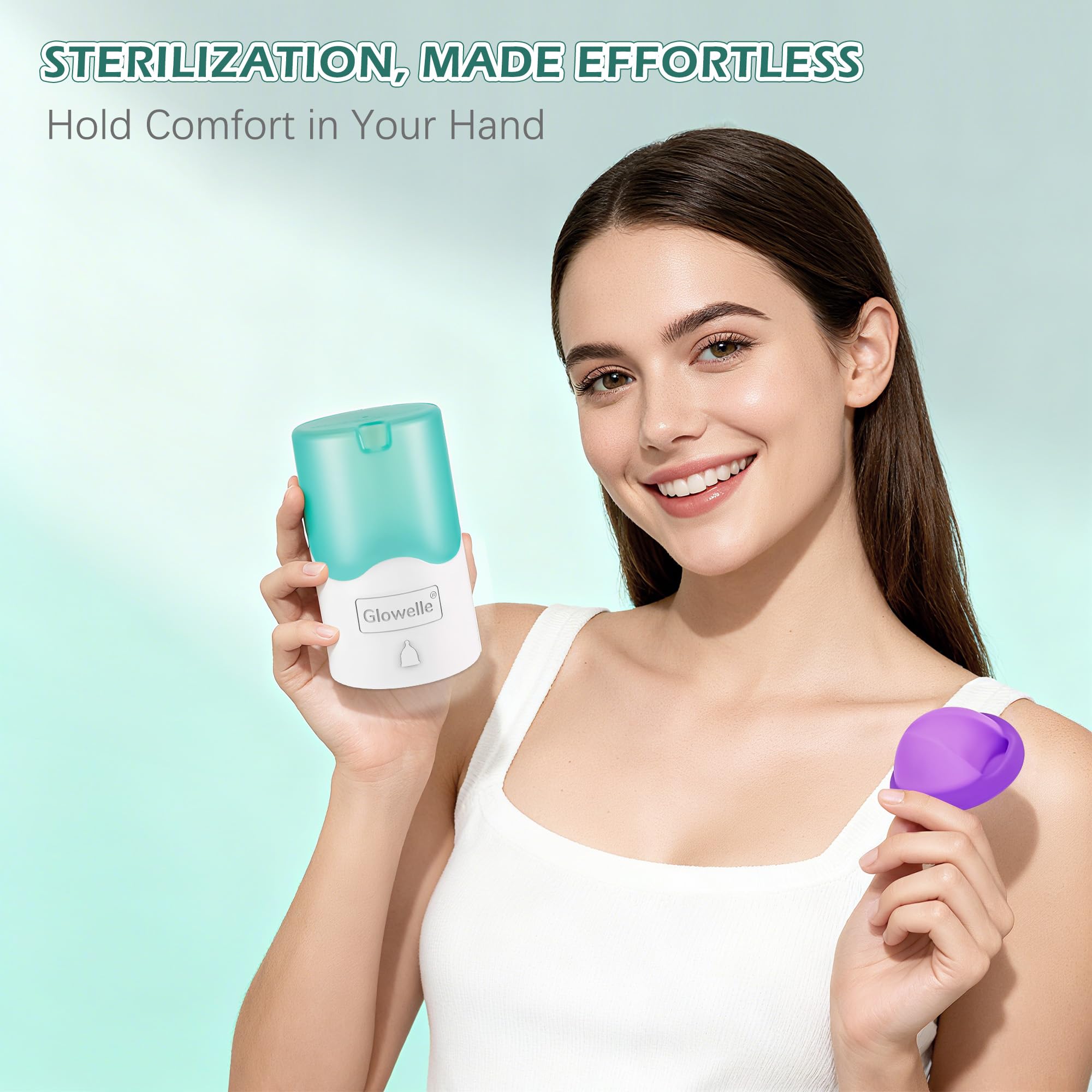 Glowelle travel-friendly kit, fits backpack or gym bag for convenience.