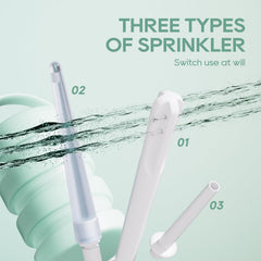 GNEGKLEAN enema hose assembly connected to bucket