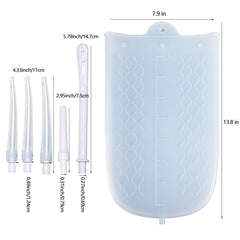 GNEGKLEAN water thermometer visualizes temperature for comfortable sessions.