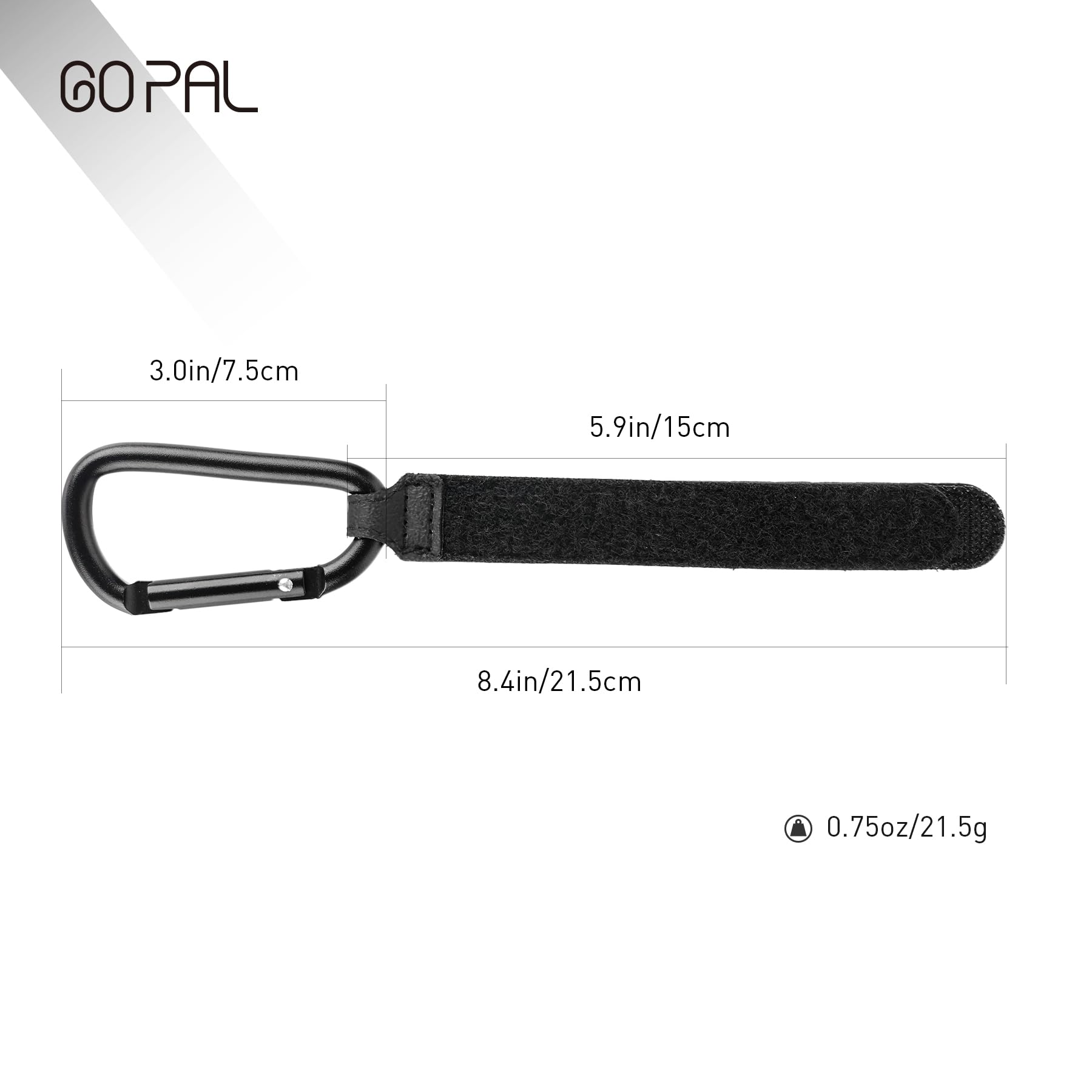 Go Pal clip for everyday adventures and quick errands.
