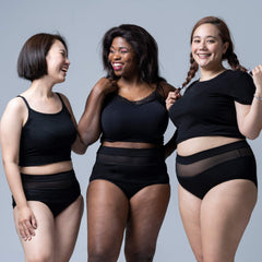 Goat Union heavy-flow leakproof panties offer full-coverage protection.