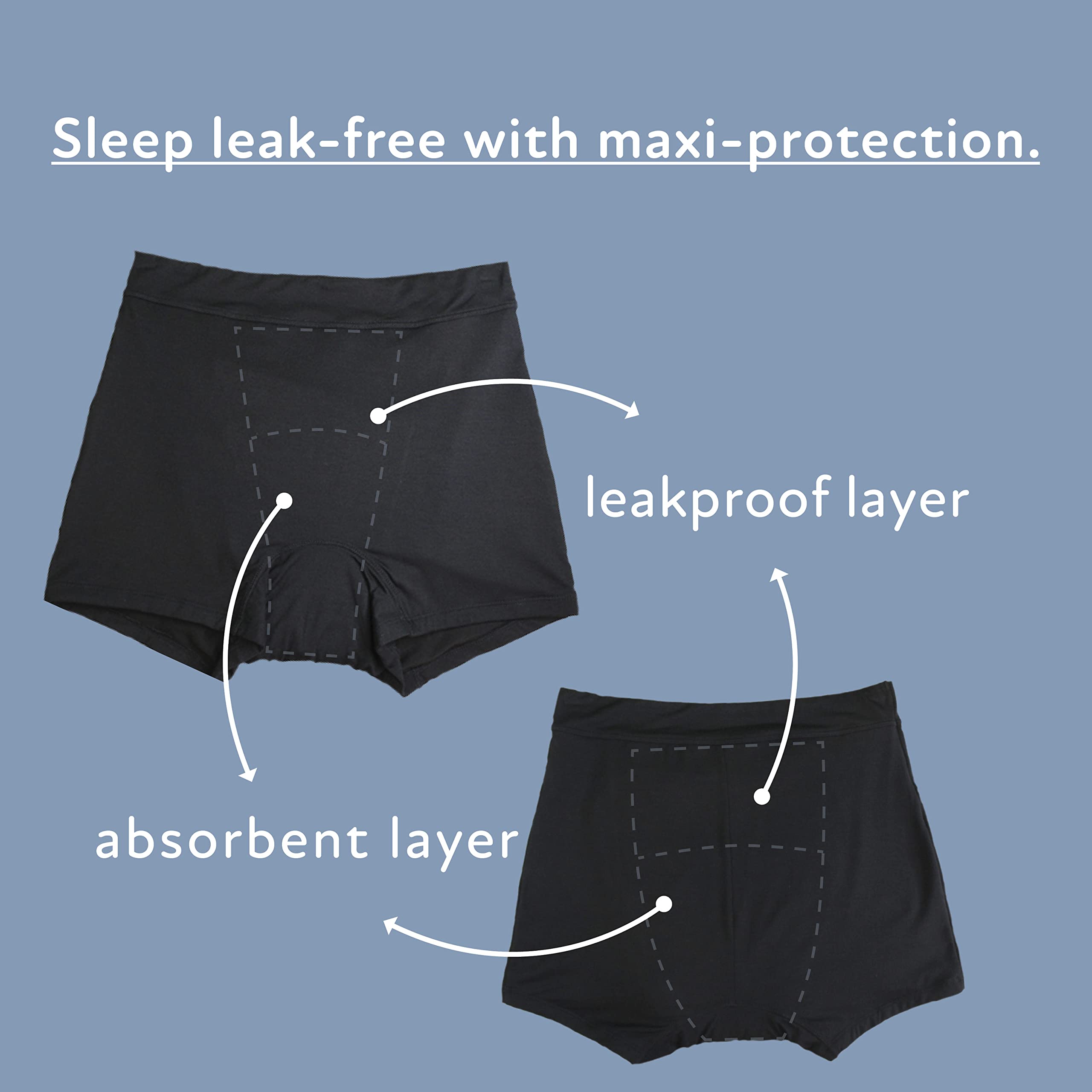 Goat Union overnight shorts breathable fabric for all-night comfort