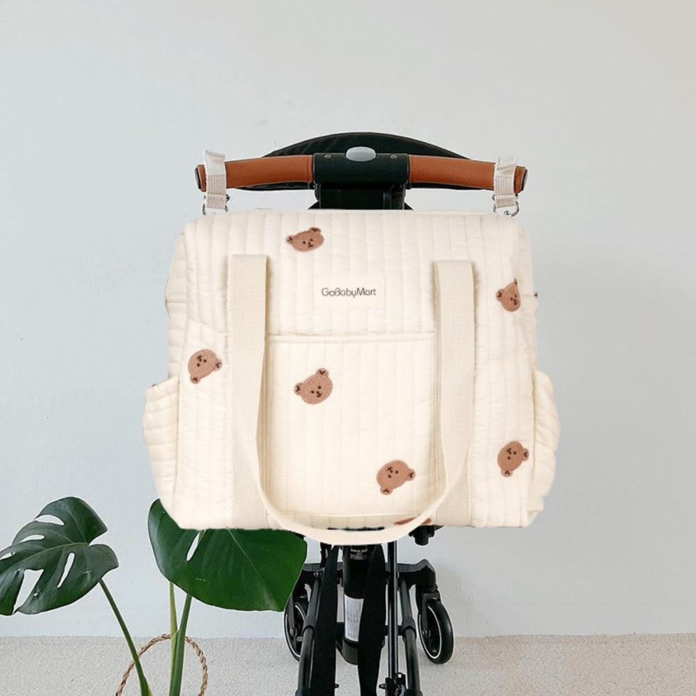 GOBABYMART 3pc Diaper Bag Set easy-clean lining simplifies cleanup