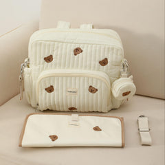 GOBABYMART changing pad included for clean on‑the‑go diaper changes.