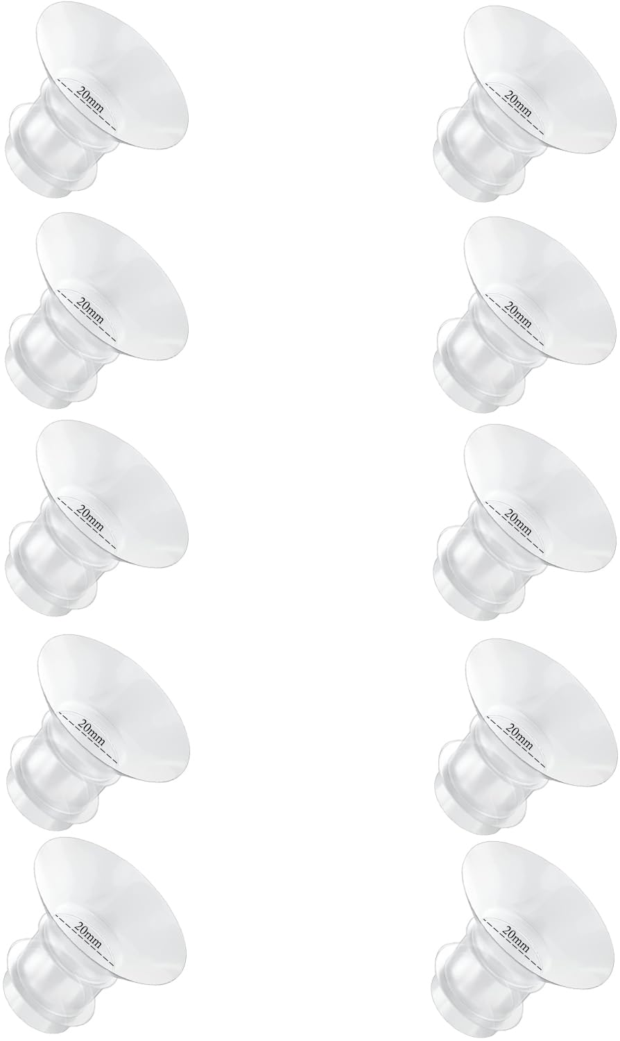 GOCROWEEN 20mm flange insert pack for 24mm shields, offering a comfortable fit.