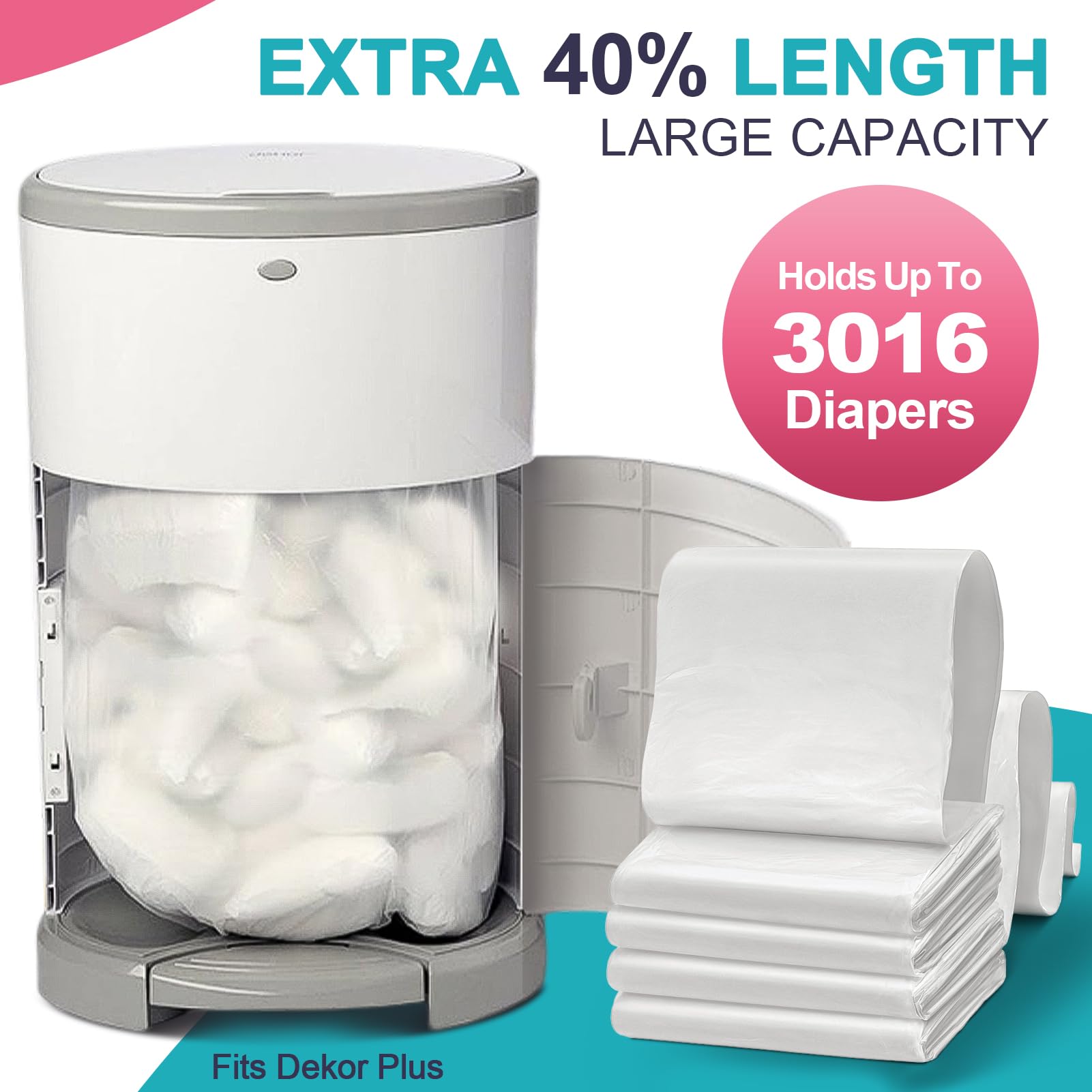 Godyoy refill bags are extra thick and tear-resistant for reliable use.