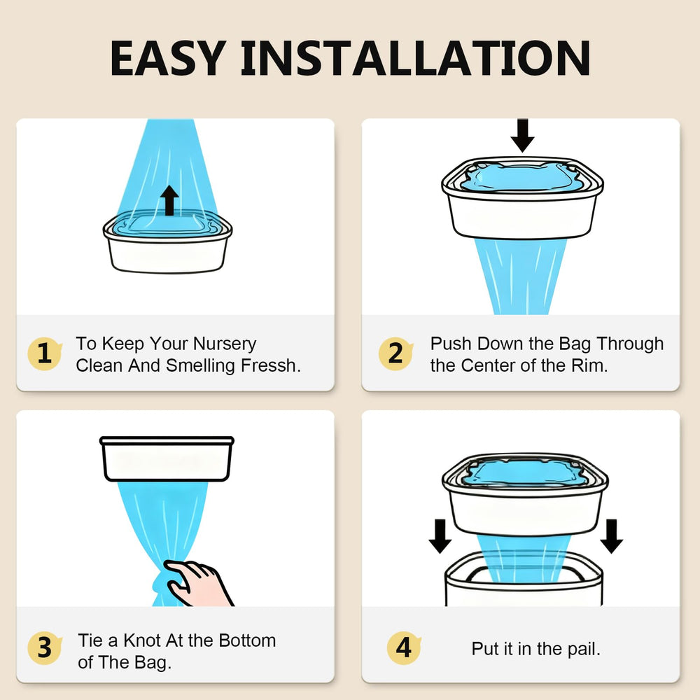 Godyoy compatibility with Diaper Genie Classic/Compact/Select pails