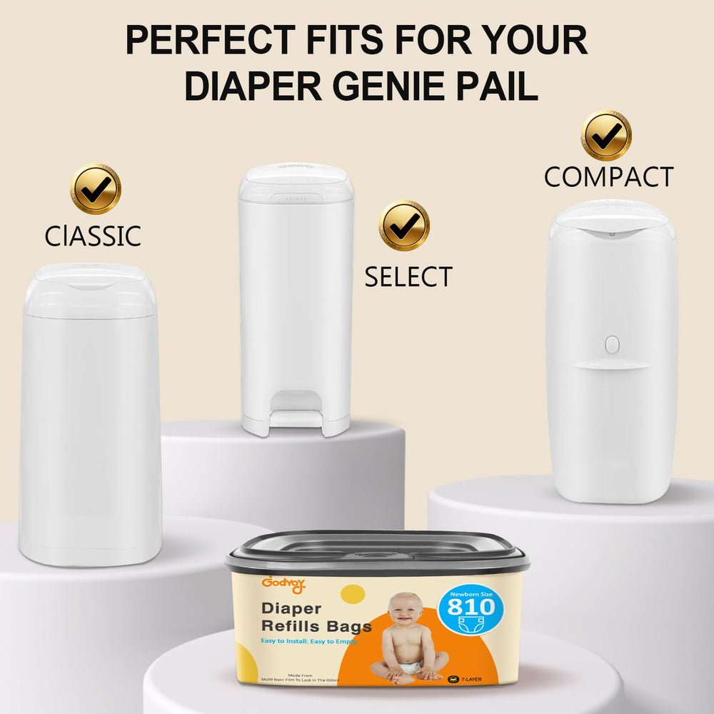 Godyoy odor-locking seven-layer film helps maintain a fresh home environment.