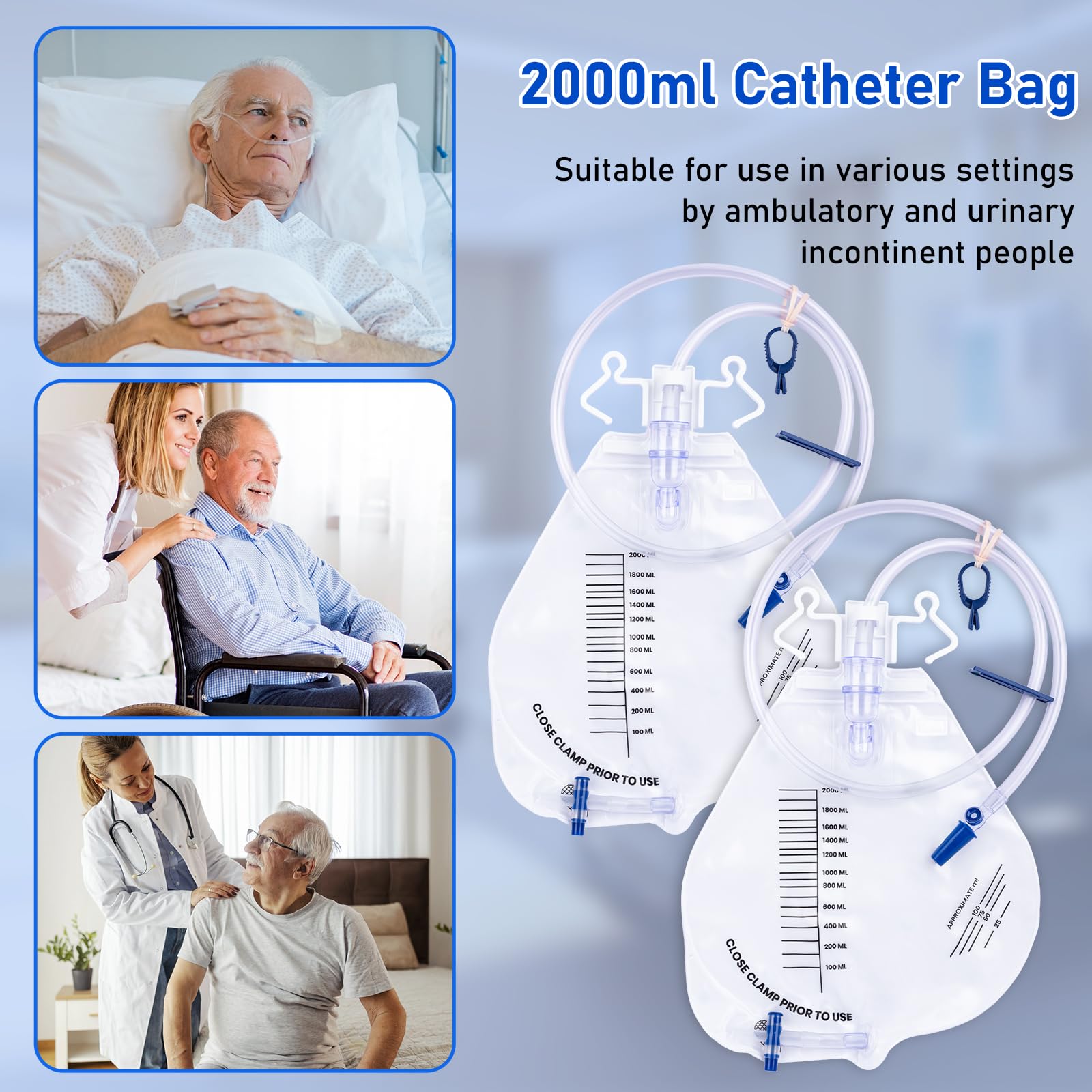 Goffing sterile packaging ensures hygienic, ready-to-use units.