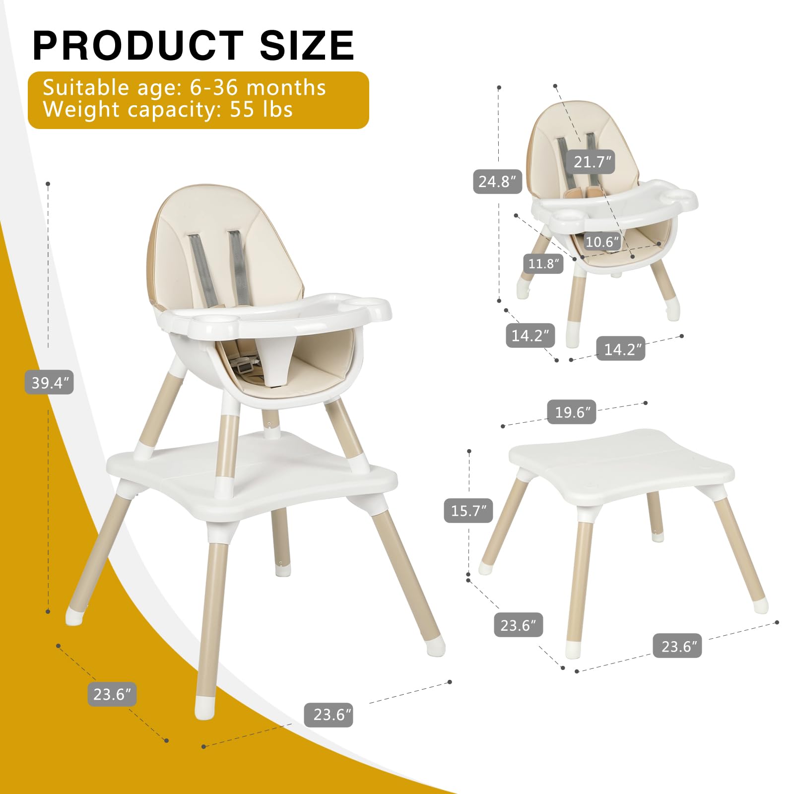 GoFirst wood frame close-up highlights sturdy, durable construction.