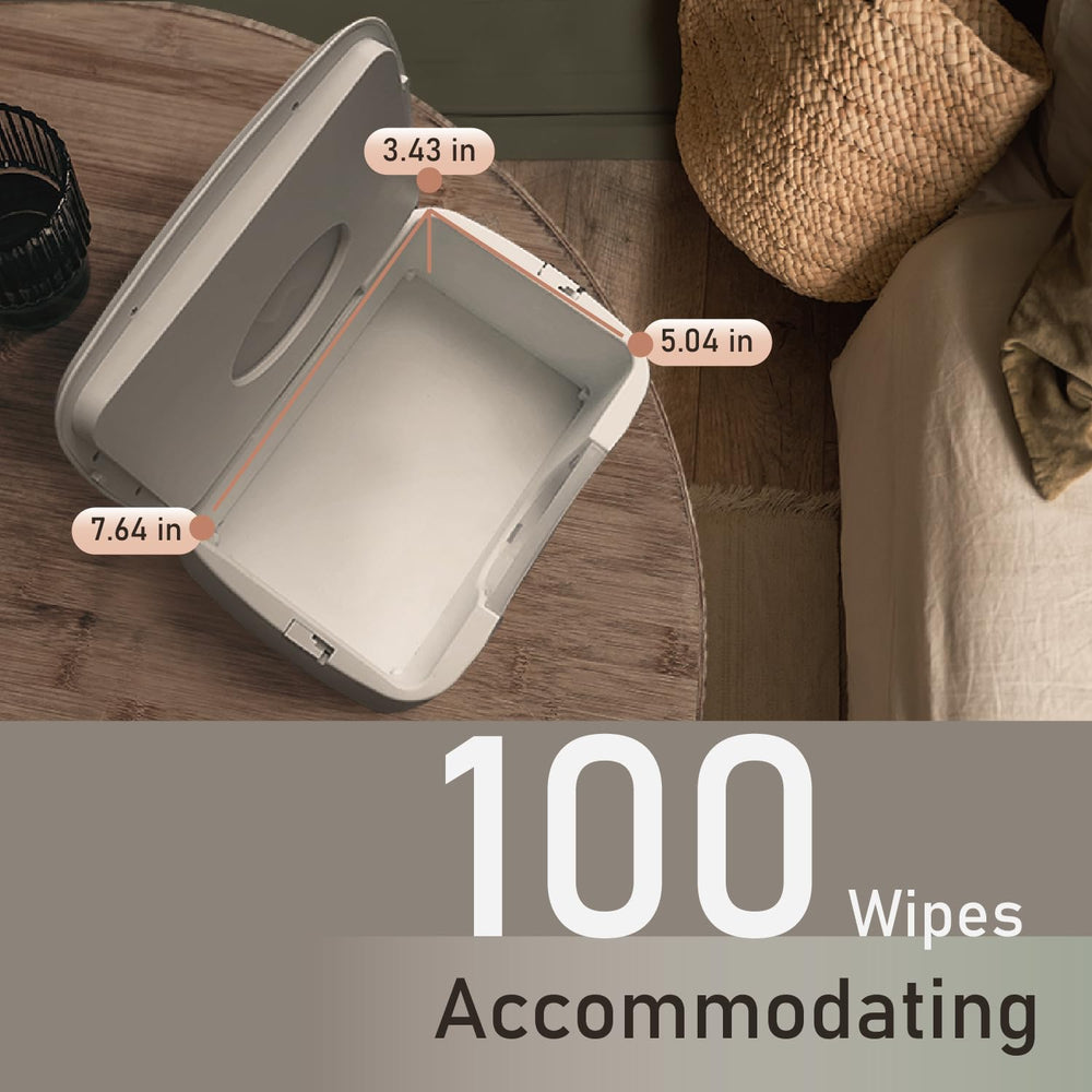 GOGO Pure wipe warmer with two heat settings for seasonal comfort