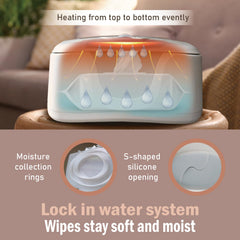 GOGO Pure with four LED lights for quick nighttime visibility