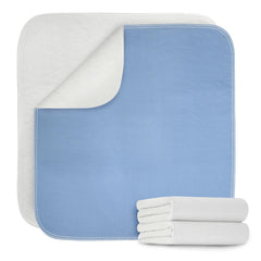 Gogreen waterproof reusable underpad on bed protector shows reliable surface protection