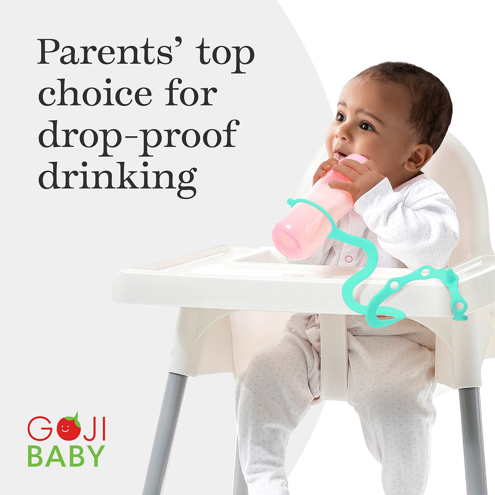 Goji Baby Bungee Strap uses food-safe elastomer for safe, durable tether