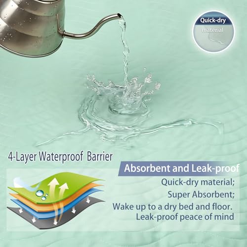GOJVT durable underpad withstands hundreds of washes.