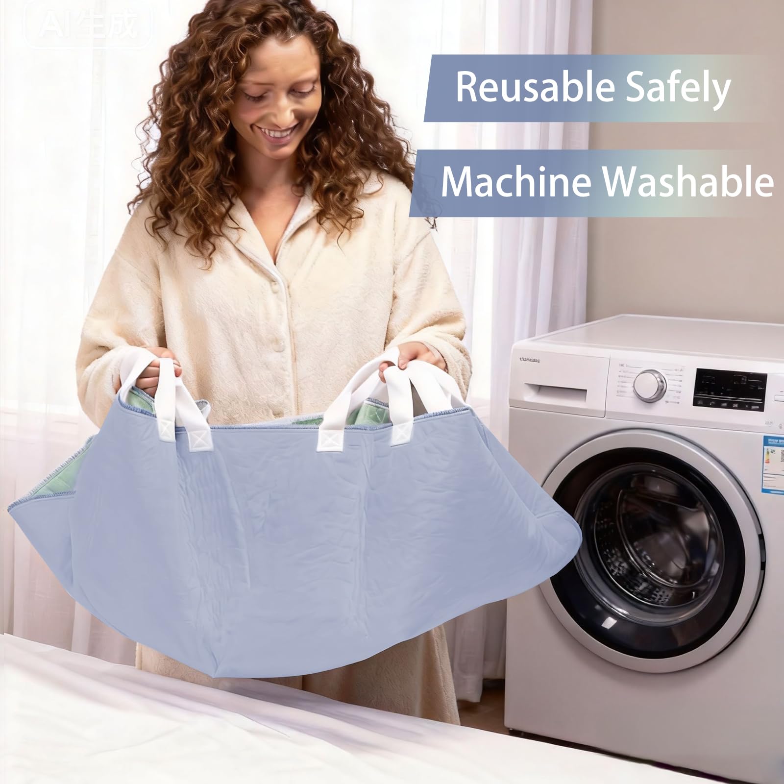 GOJVT bed pad supports safe transfers and positioning.