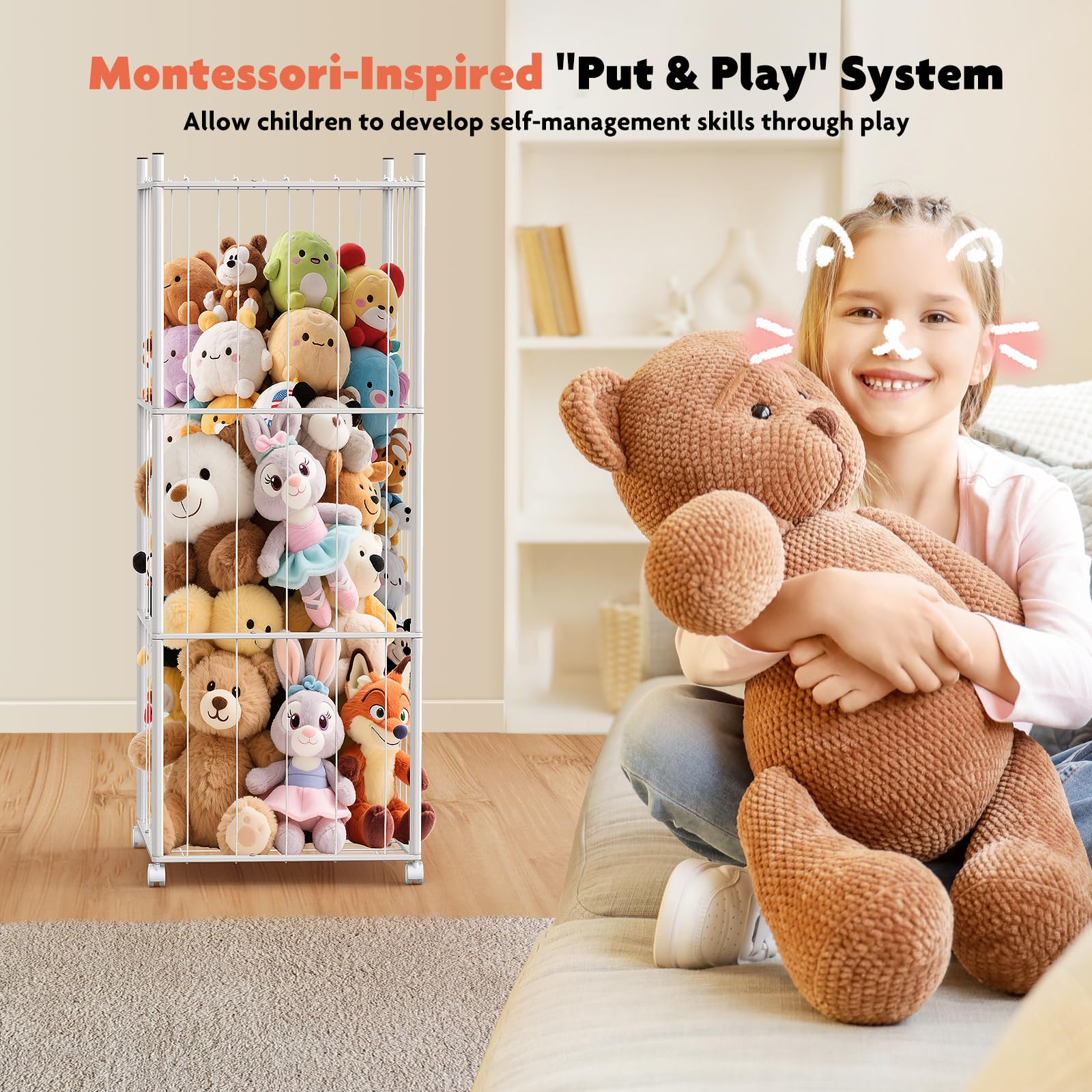 GoKEDA 360 rotating base helps locate toys quickly