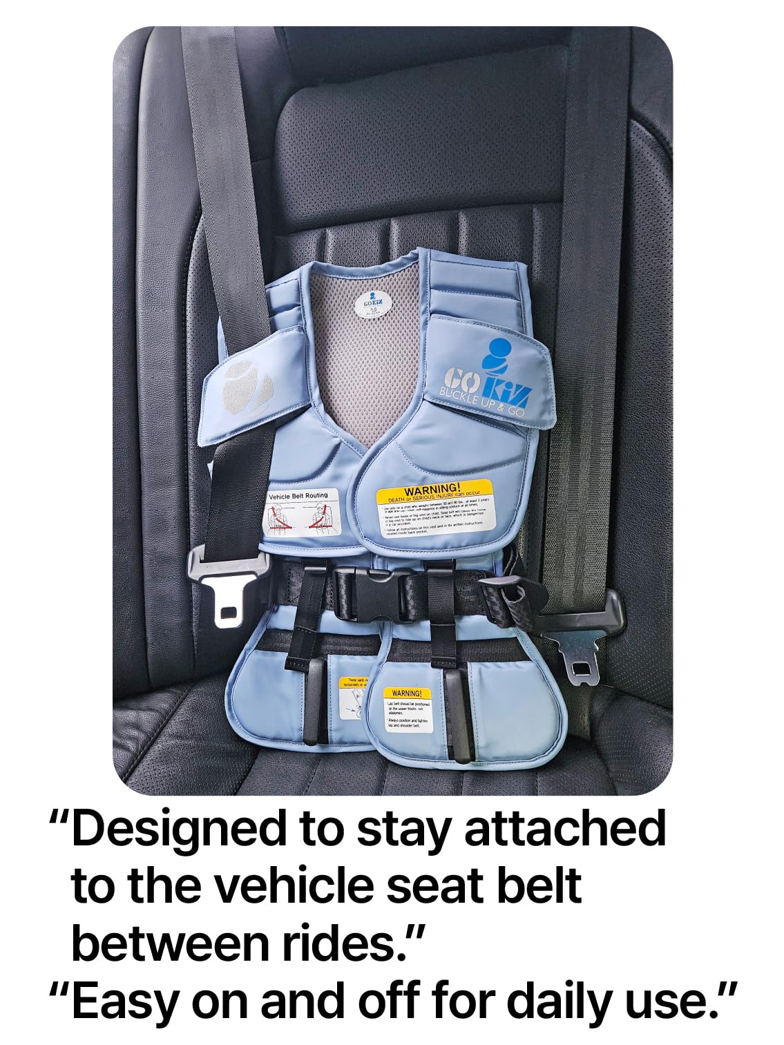 Gokiz 801 vest lightweight design makes travel easier and less bulky
