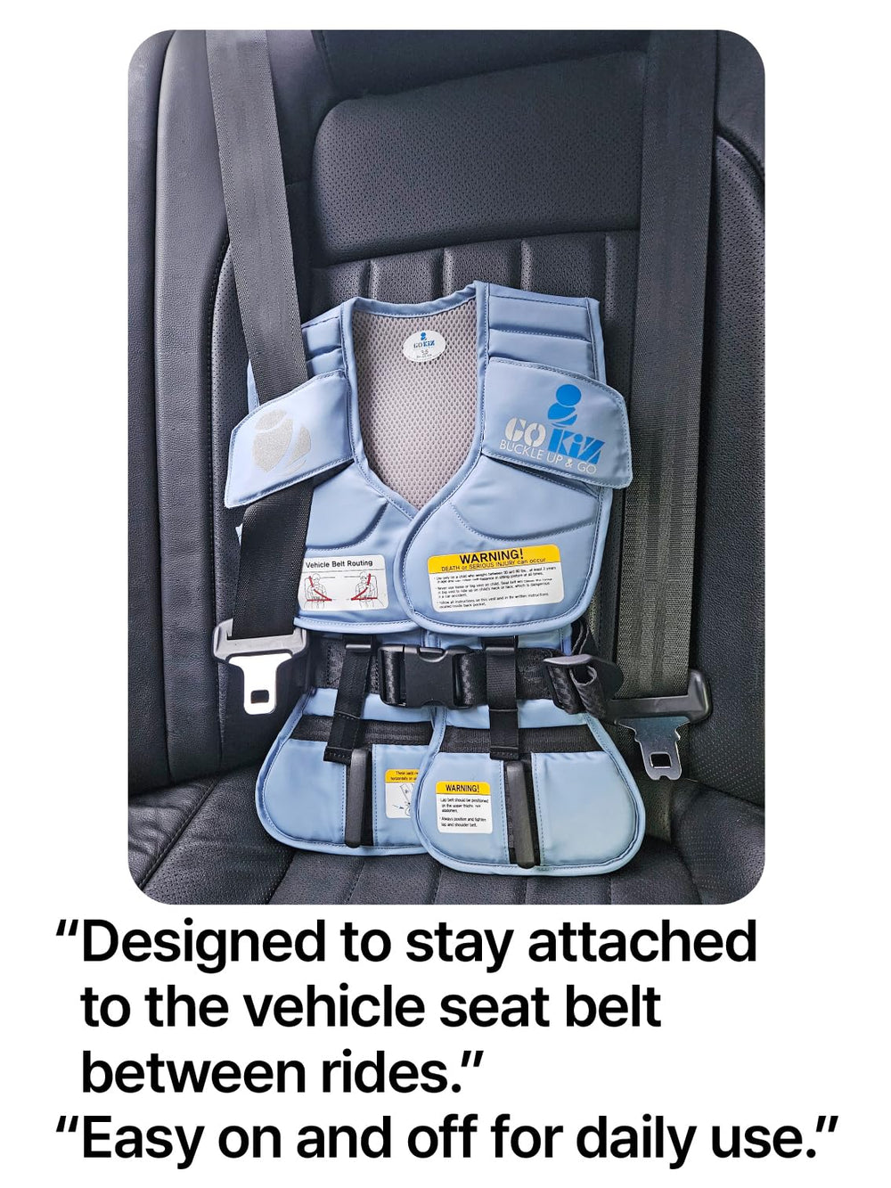 Gokiz 801 vest lightweight design makes travel easier and less bulky