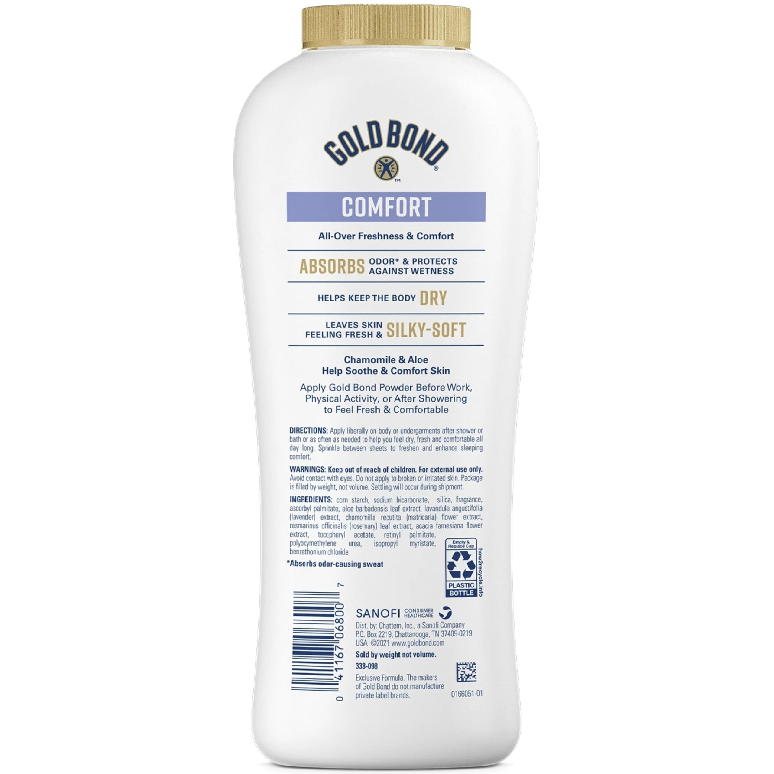 Gold Bond Ultimate Comfort Powder supports a fresh, soothed skin feel daily.