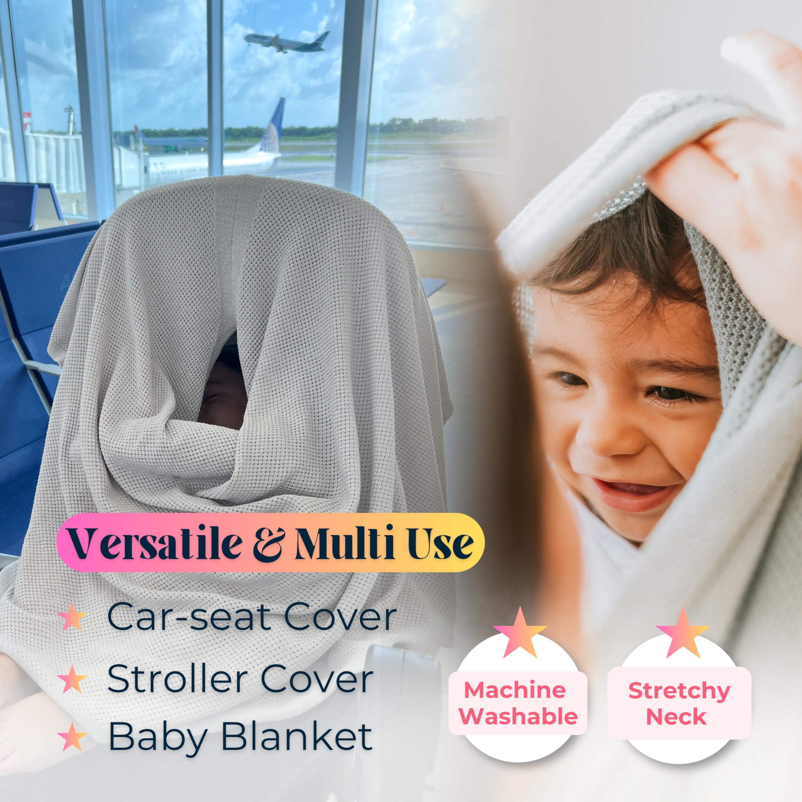 Gold Mamas machine-washable fabric stays soft after repeated washing.