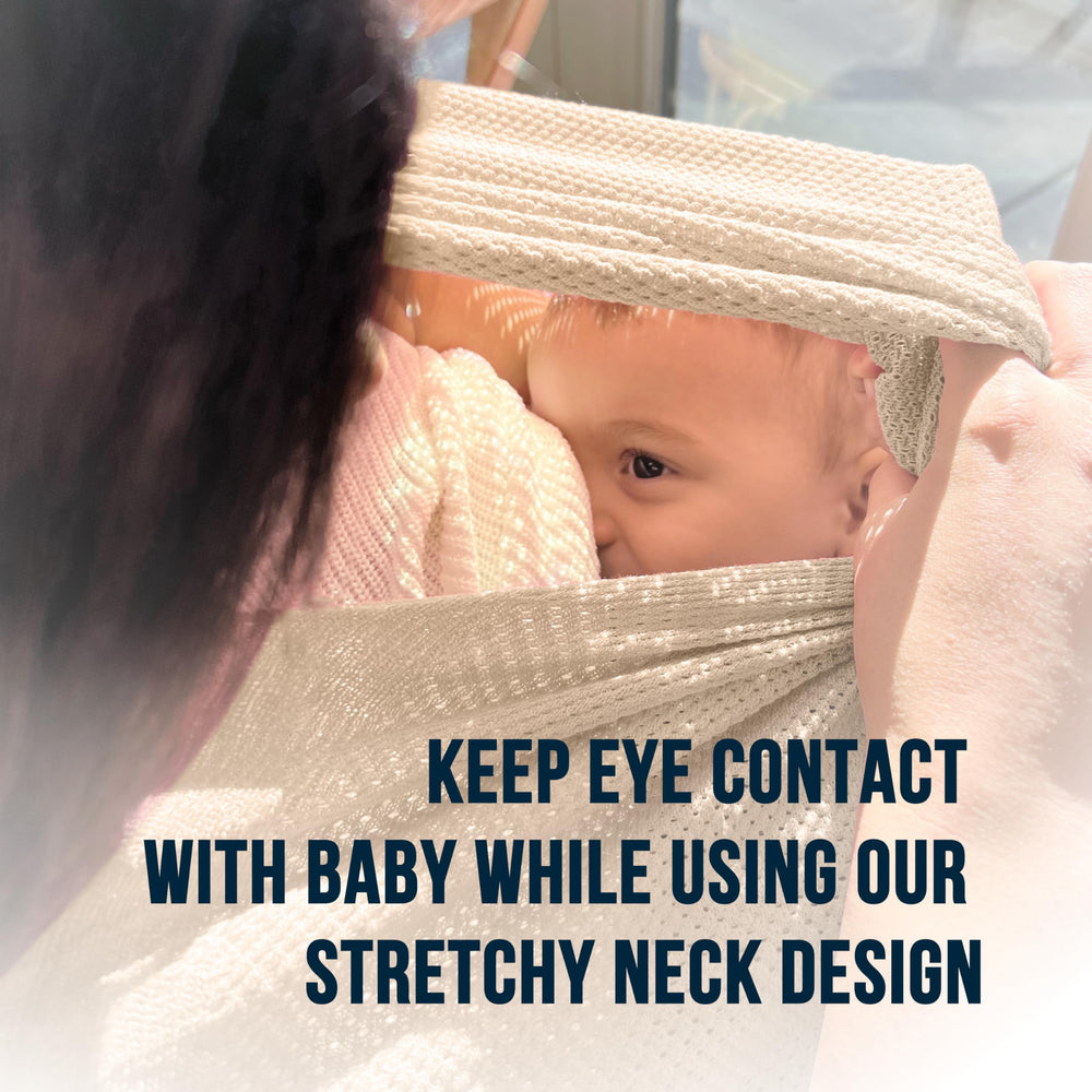Gold Mamas soft-knit fabric is lightweight and gentle on delicate skin.