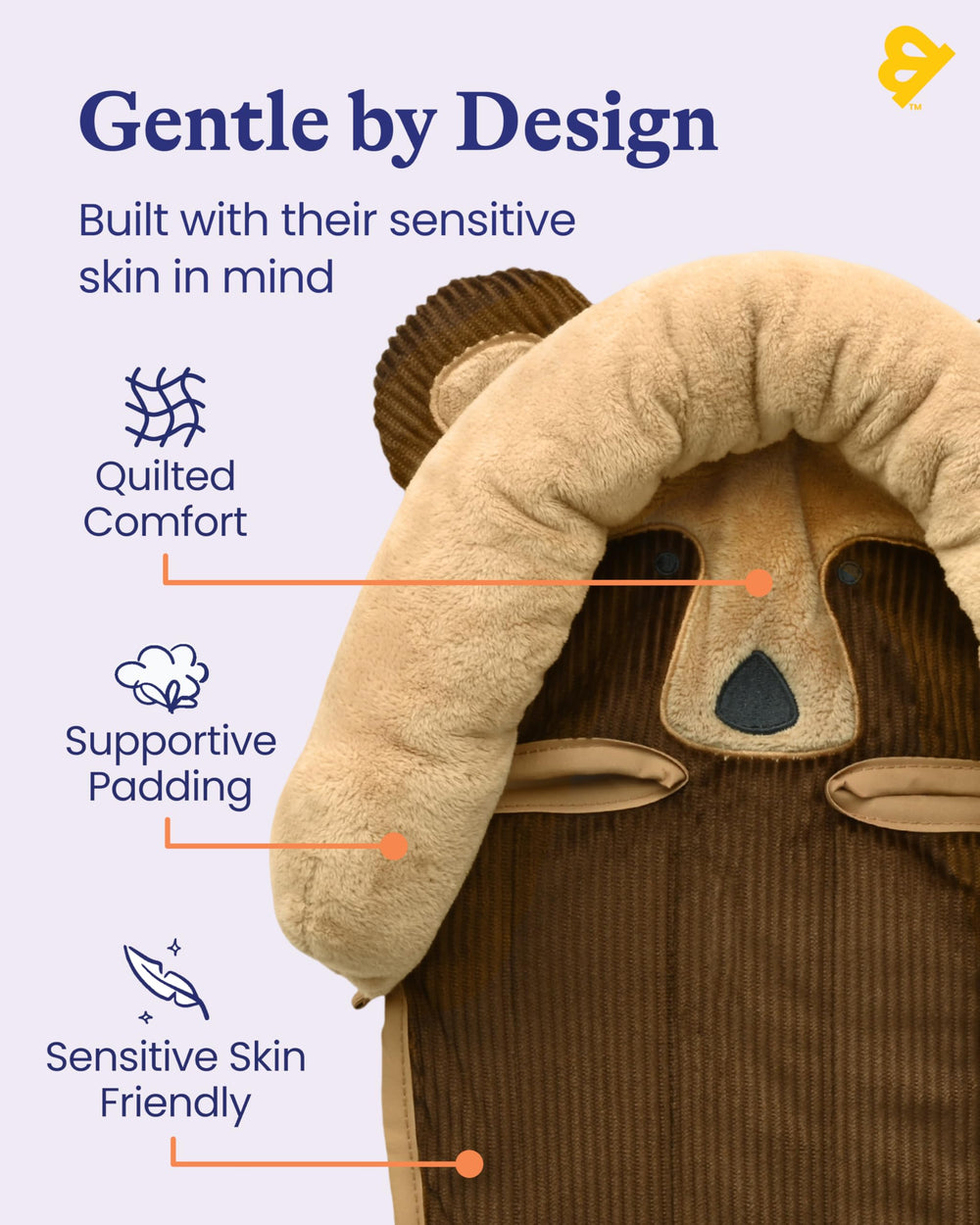 Goldbug universal-fit car seat with harness demonstrates broad compatibility.