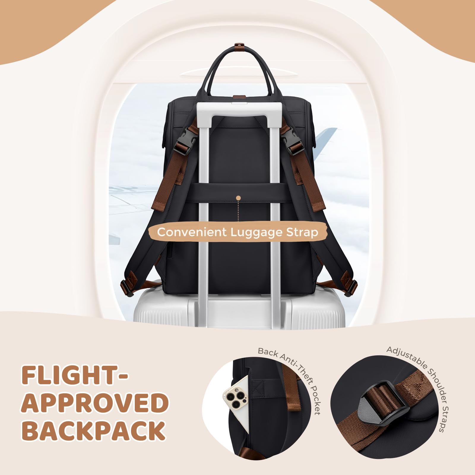 GOLF QUALITY diaper bag backpack backed by warranty and quality assurance
