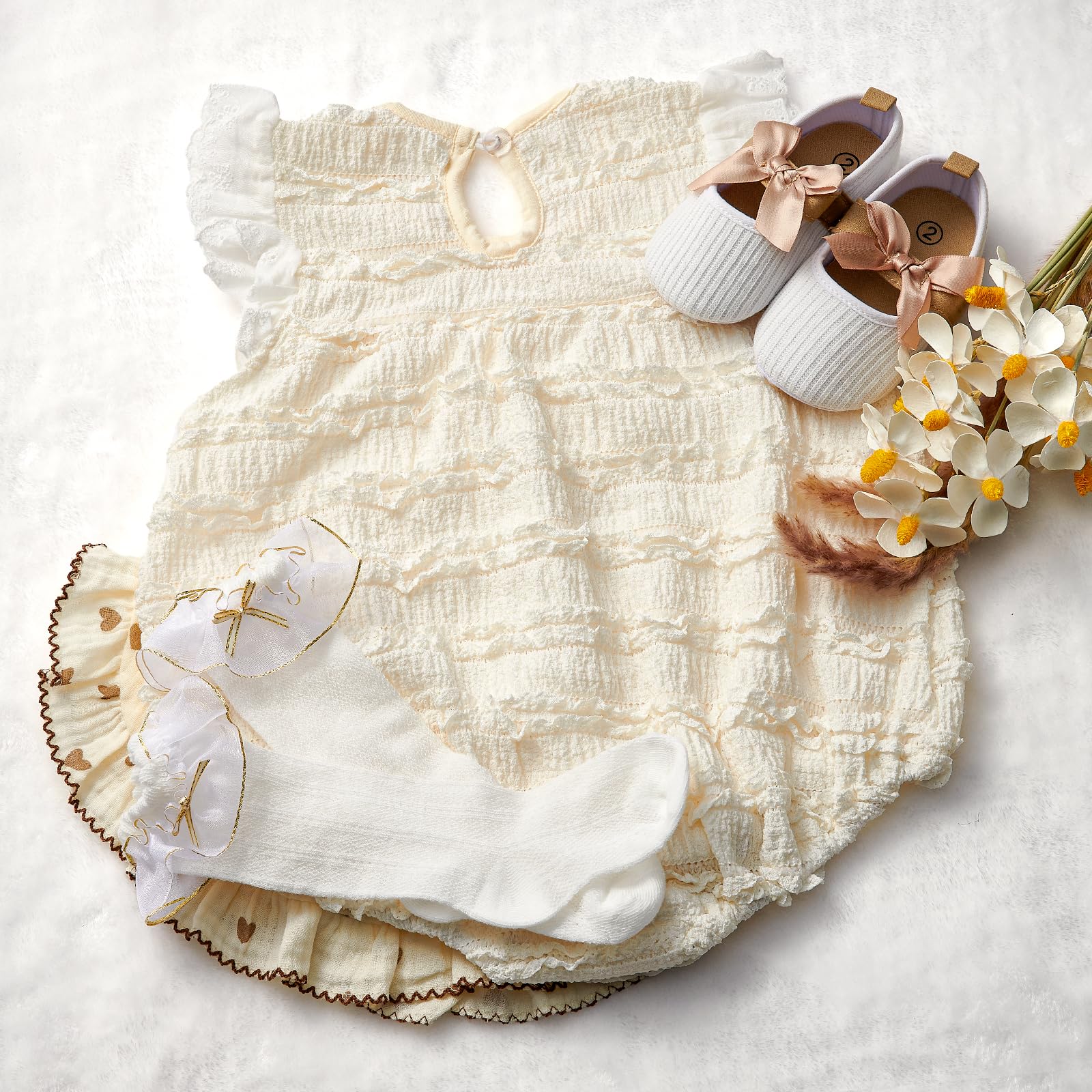 Golray headband baby accessory adds a gentle touch to outfits.