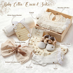 Golray newborn girls cloth set neatly arranged for ready-to-welcome moments.