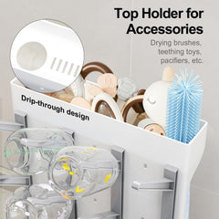 GoMaihe vertical-airflow rack with 72-degree stand speeds drying.