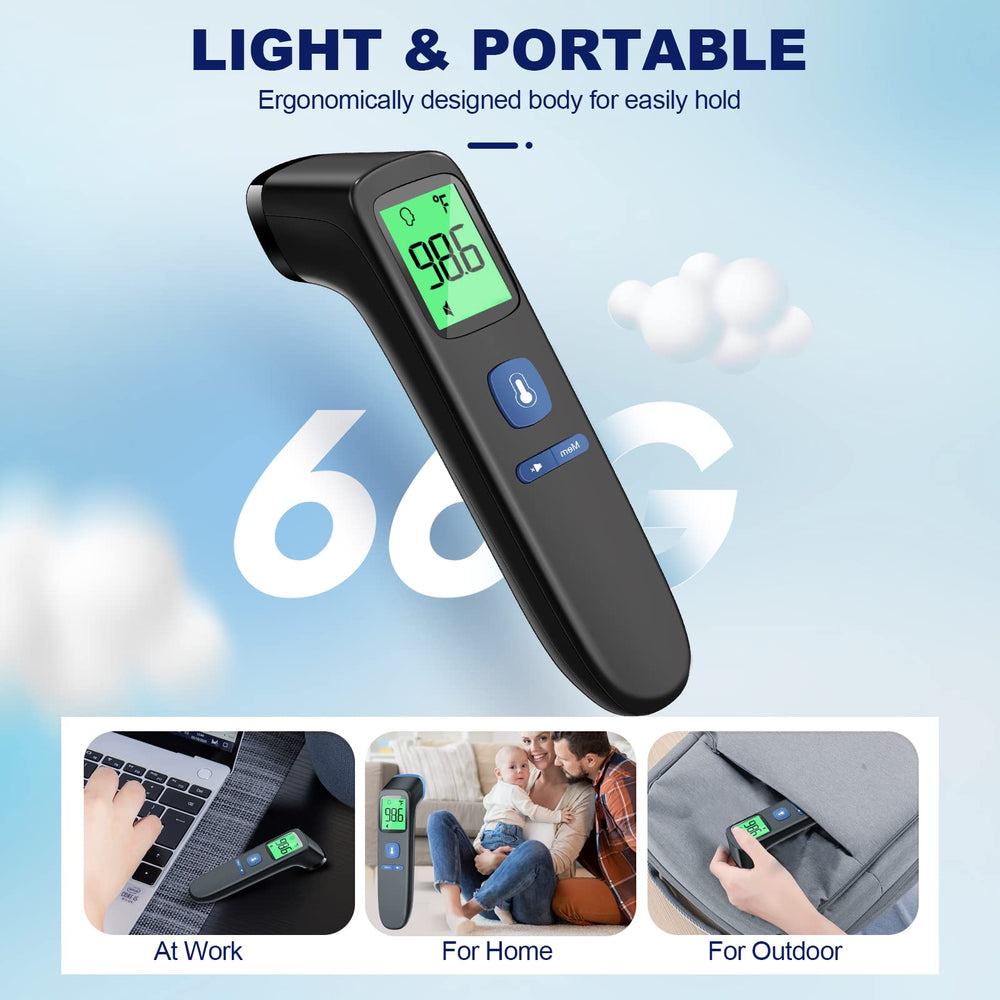 GoodBaby compact housing design keeps the thermometer travel-friendly and durable.