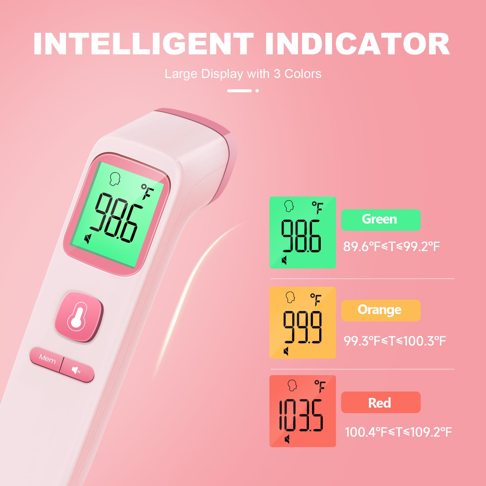 GoodBaby digital thermometer with fever alarm for safe monitoring