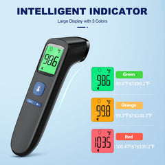 GoodBaby thermometer featuring fever alarm for elevated temperature alerts.