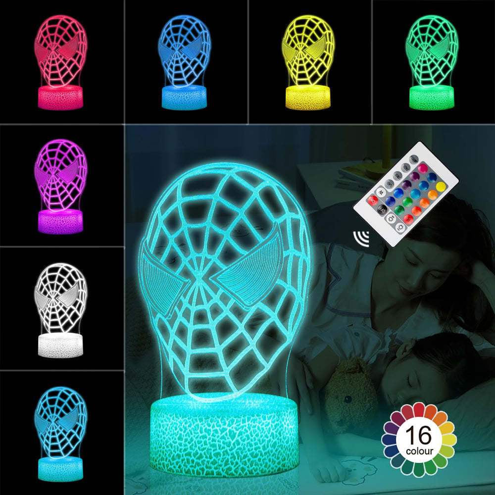 GOODDEYUN 3D night light for kids room with vivid 3D illusion and soft glow.