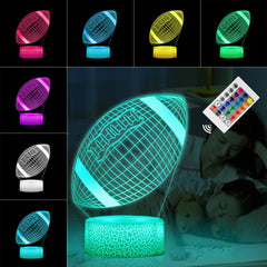 GOODDEYUN 3D illusion night light panel for kids' room depth effect
