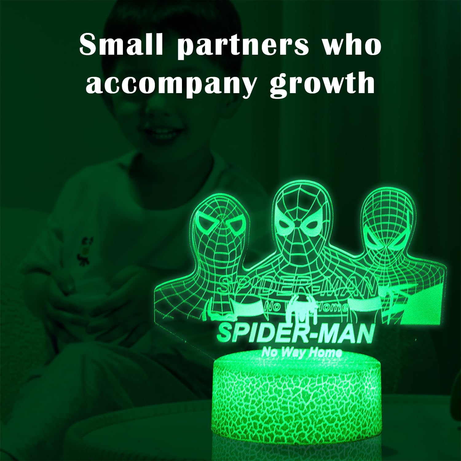 GOODDEYUN Color-changing LEDs offer calming hues for reading.