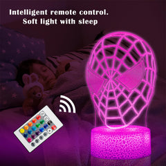 GOODDEYUN kids desk lamp with remote control for easy color changes.